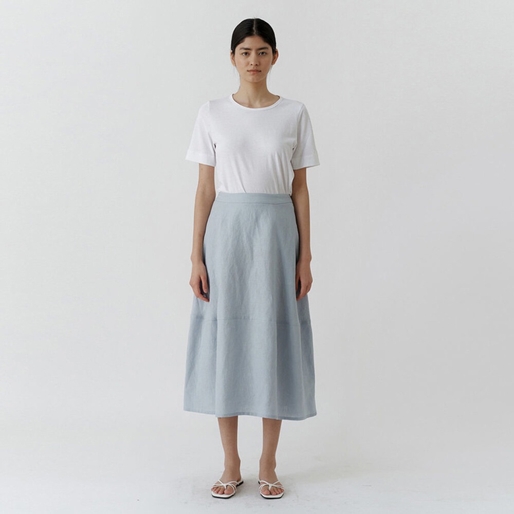 ECOGRAM 에코그램 [아유] linen volume skirt fashion